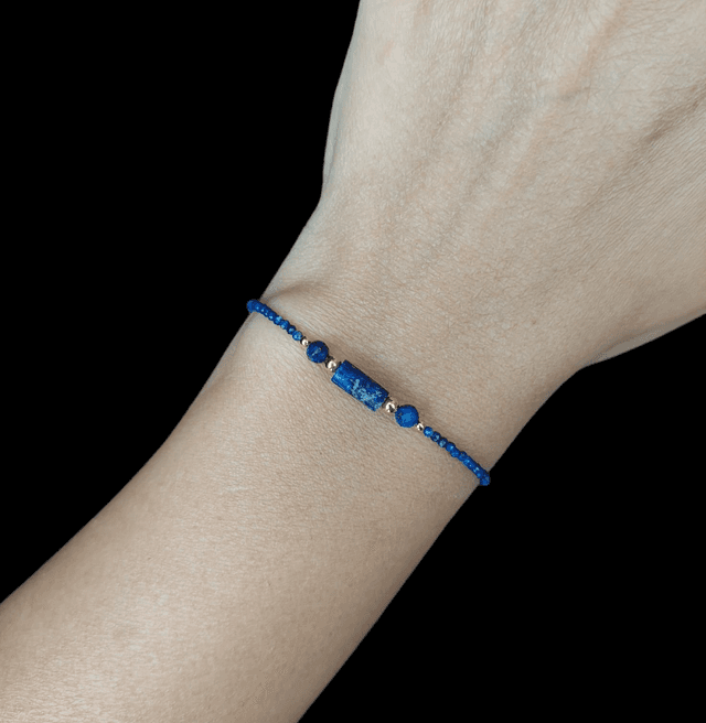 Bracelet Lapis-lazuli 